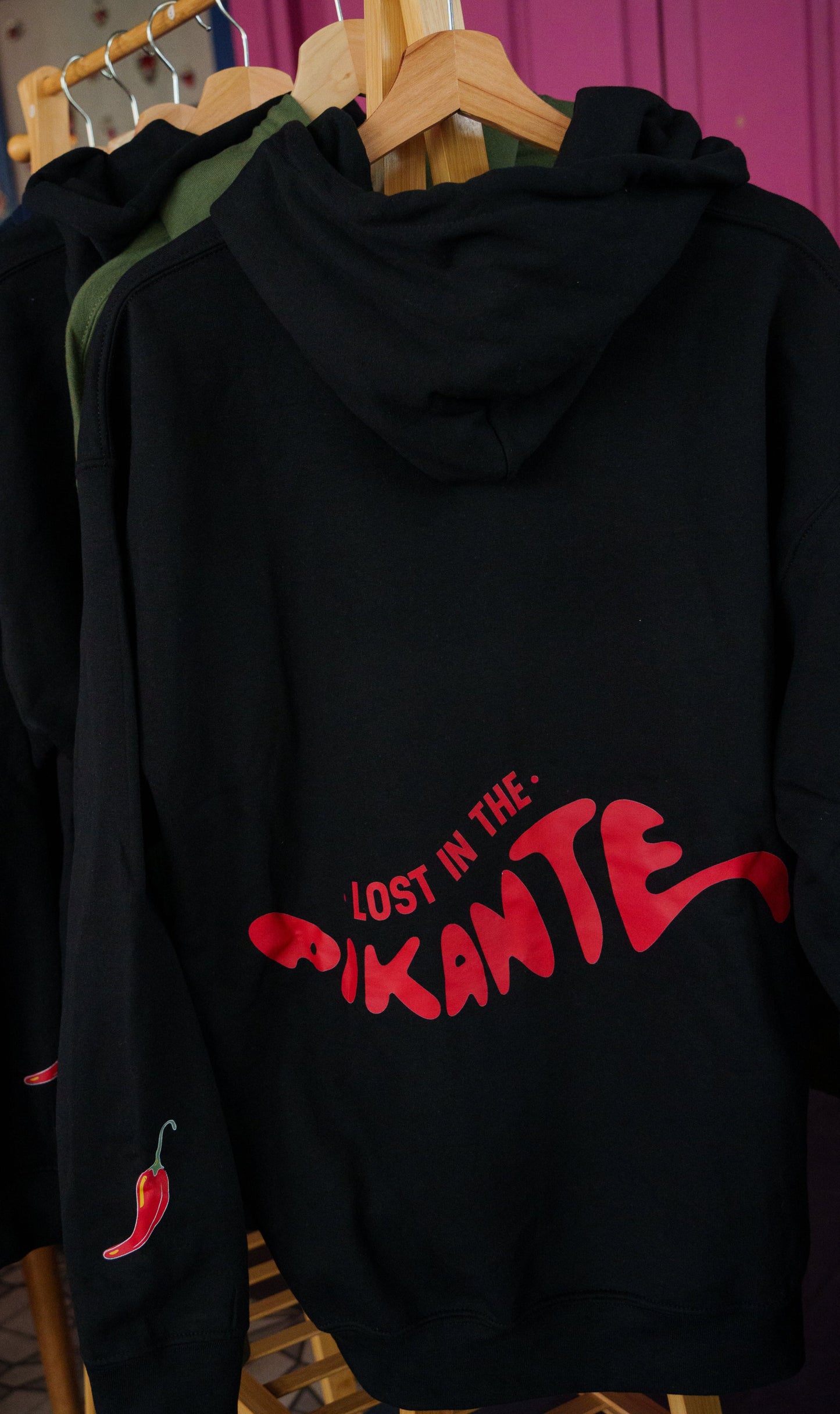 Lost in the Pikante Hoodie